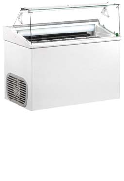 Framec TOP 6/7E Scoop Ice Cream Display